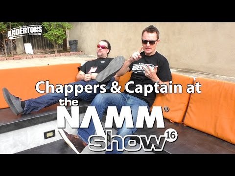 Chappers and Captain at NAMM 2016