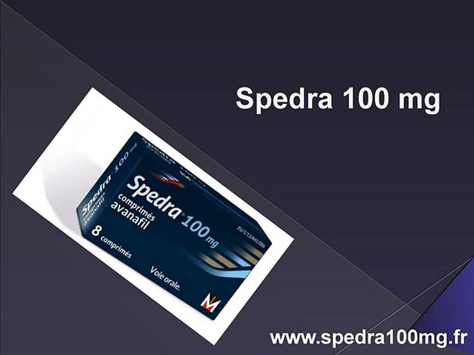 Spedra Posologie