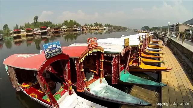 Beautiful Srinagar Dal Lake Kashmir India