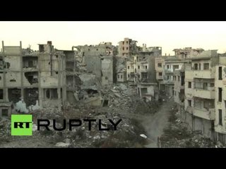 Homs lies in ruins after years of Syrian civil war