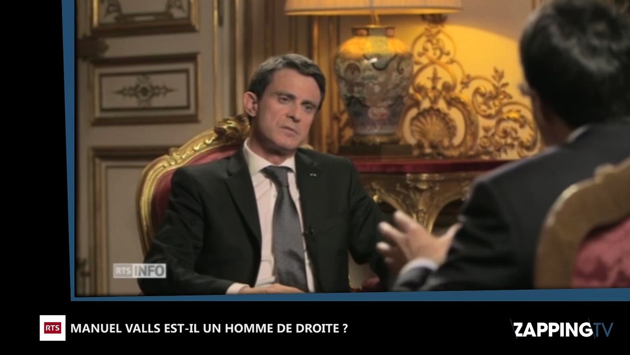 Manuel Valls est-il un homme de droite ?  Ses déclarations étonnantes (Vidéo)