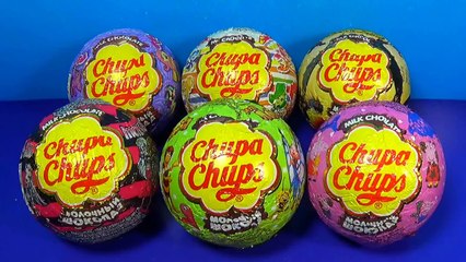 6 surprise eggs Chupa Chups Maya the Bee MONSTER HIGH My Little PONY Peppa Pig ФИКСИ�