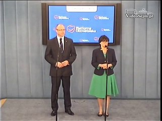 Poseł Jacek Protas - konferencja z 22 grudnia 2015 r.