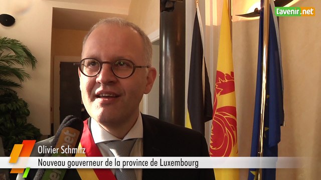 L'Avenir - Olivier Schmitz, nouveau gouverneur de la province de Luxembourg