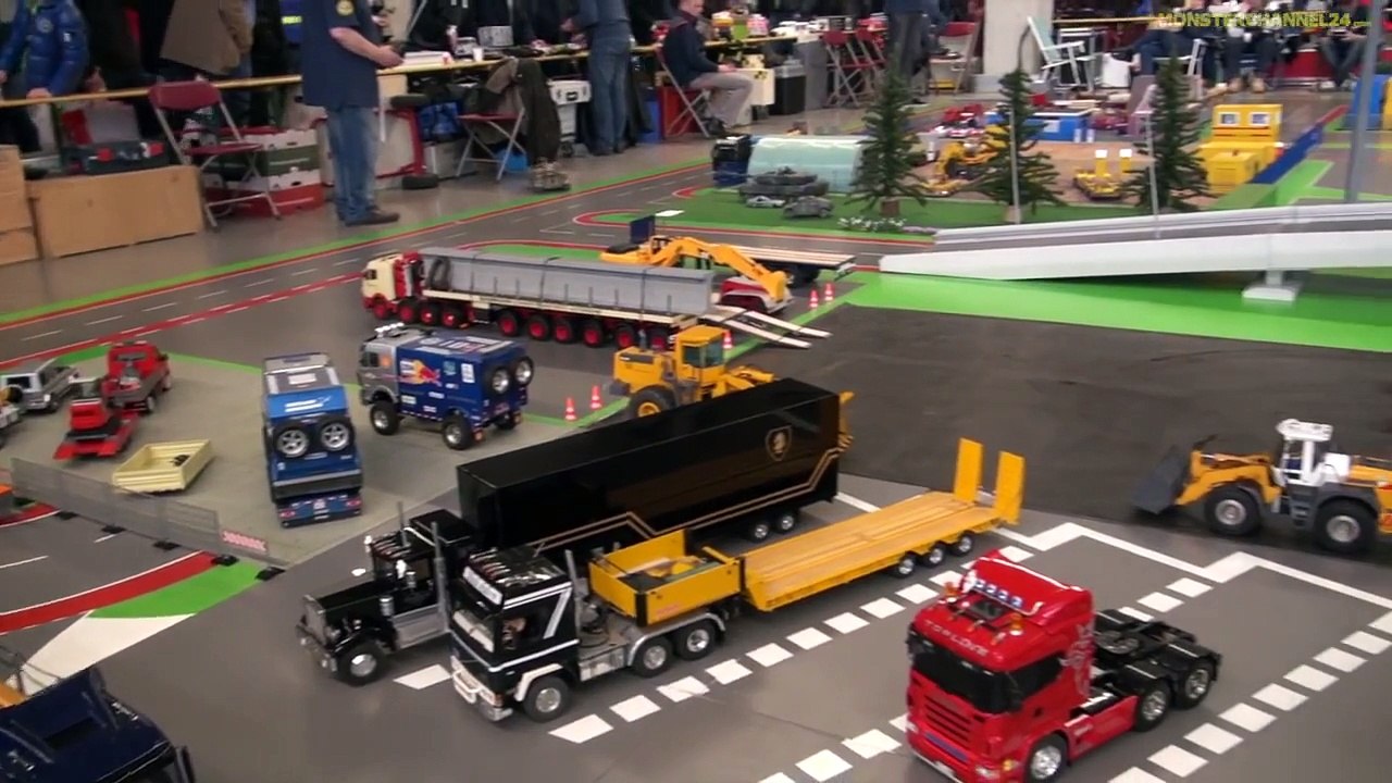 RC truck Action! Wonderful detailed R/C trucks and more!