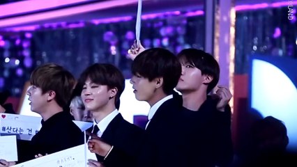 151107 BTS V @ MelOn Music Awards FANCAM