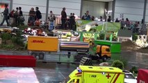 RC-Trucks zur modell-hobby-spiel Messe Leipzig 2014 (Modellbaumesse)