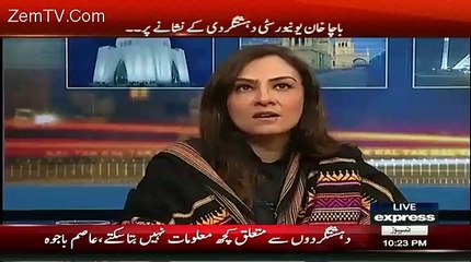 Marvi Memon appreciates role of PTI & KPK Security forces after University Attack