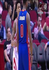 K.J. McDaniels, Andre Drummond'a 9 saniye içinde 5 kez faul yaptı