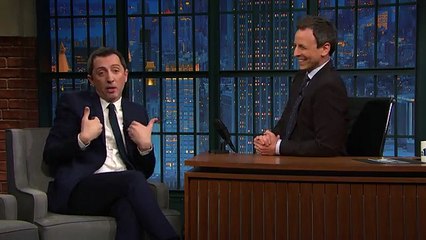 Quand Gad Elmaleh apprend le français à Seth Meyers