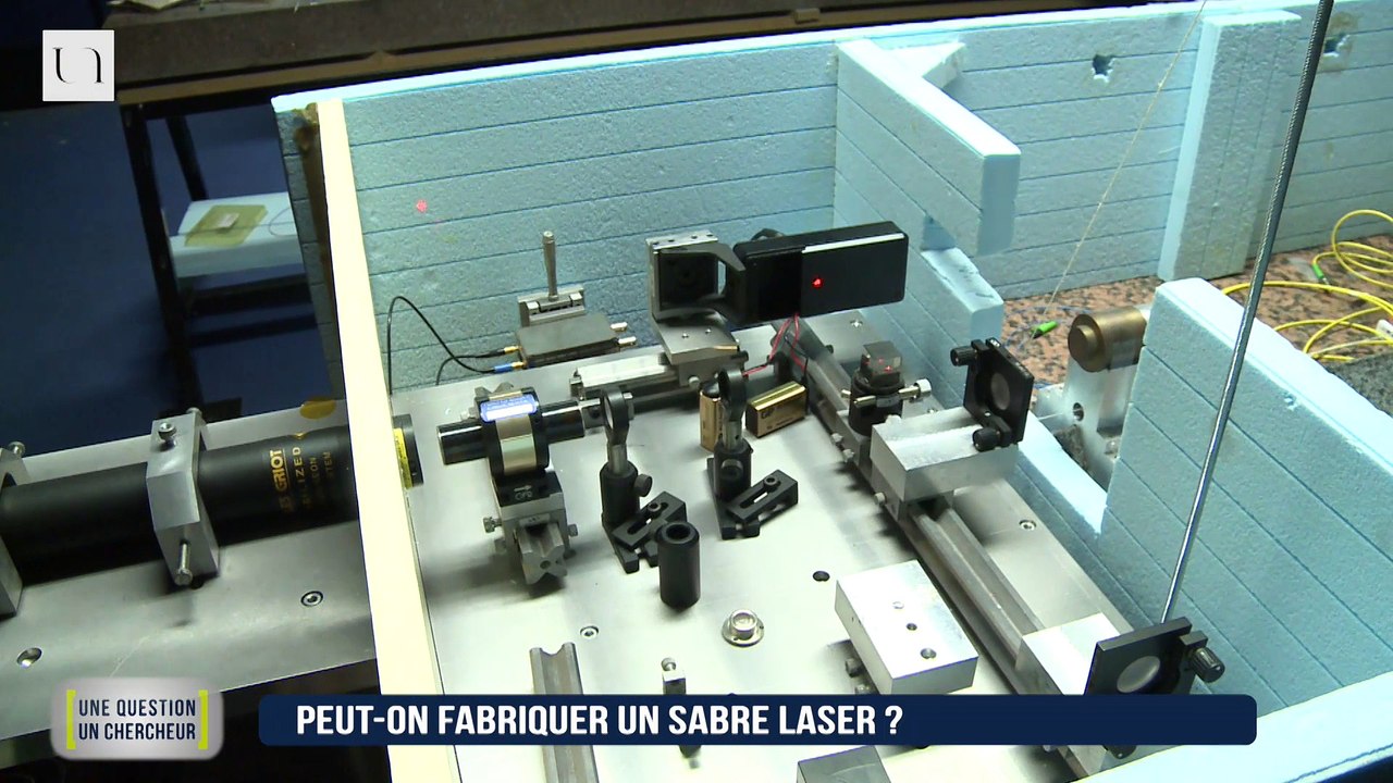 Peut-on fabriquer un sabre laser ? - Vidéo Dailymotion