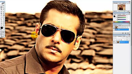 How to change a photo background in photoshop cs