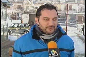 "Σωτήρια" τα θερμαινόμενα πεζοδρόμια στο Καρπενήσι