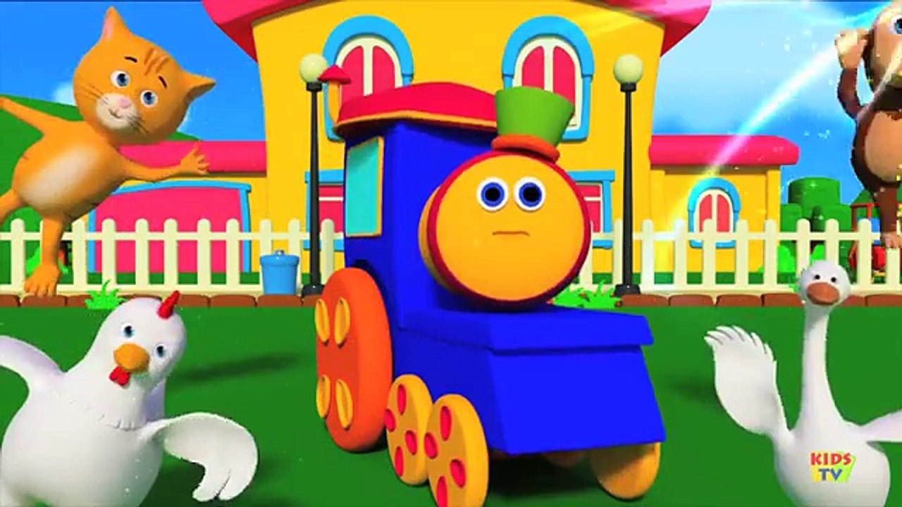 Bob, The Train | If You're Happy And You Know It | Dance Songs For Children (FULL HD)