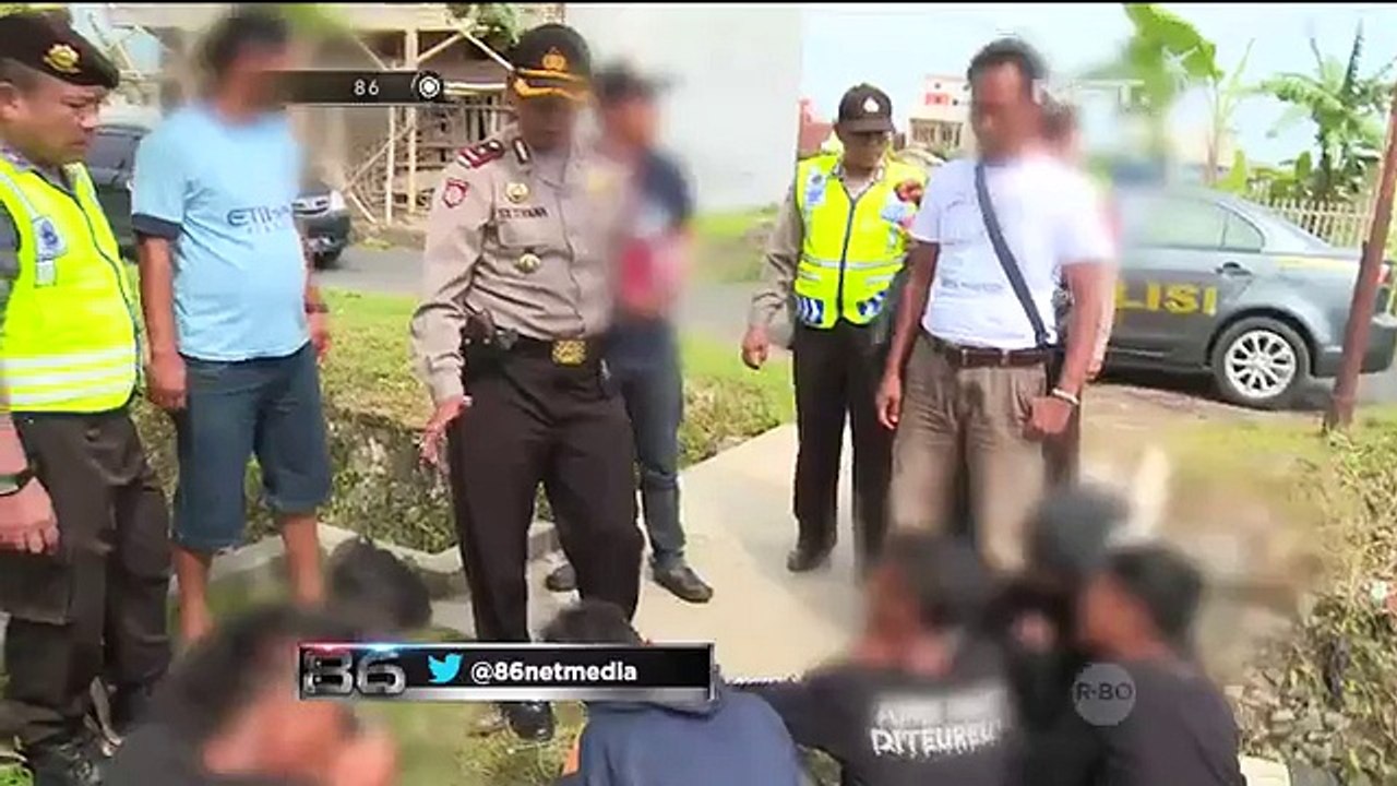 86 Penggerebekan Konsumen Miras Ilegal Sembunyi-Sembunyi