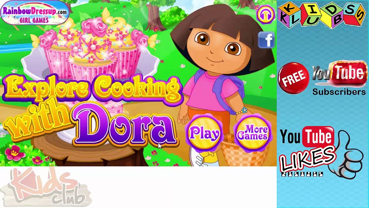Dora The Explorer - Explore Cooking With Dora | Kids And Baby Gameplay