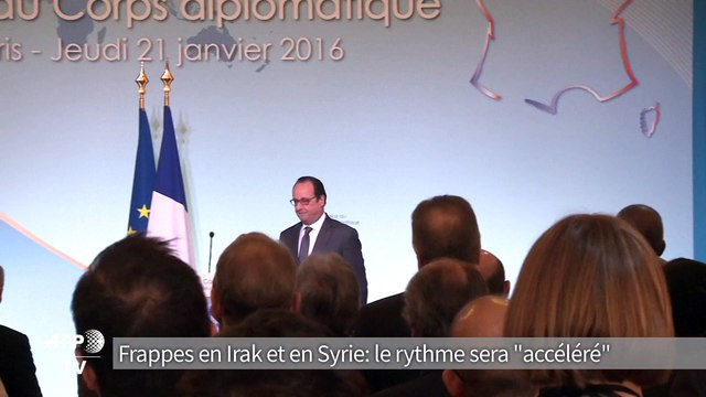 Frappes en Irak et en Syrie: le rythme sera accéléré
