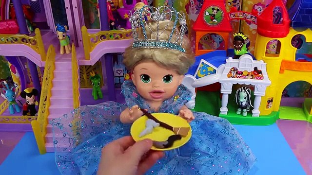 Cinderella Custom Baby Alive Disney Princess Poops Eats Play-Doh Toys Surprises