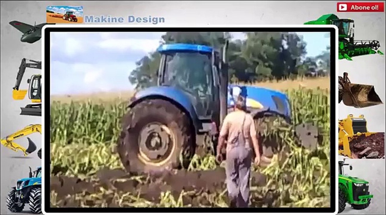 Çamura Batımış Traktörler ve İlginç Kurtarmalar