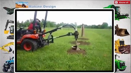 Son Derece Pratik Fidan Dikme Makinesi