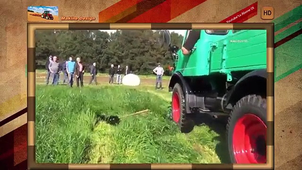 Mercedes Benz Sıradışı Traktörleri ve Diğer Tarım Makineleri