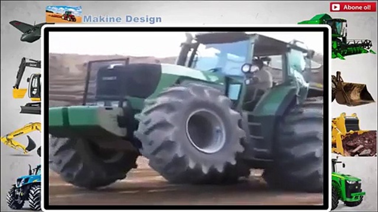 İnanılmaz Güçlü Bir Traktor