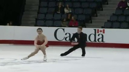 Hope and Trennt Free Program Nationals 2016