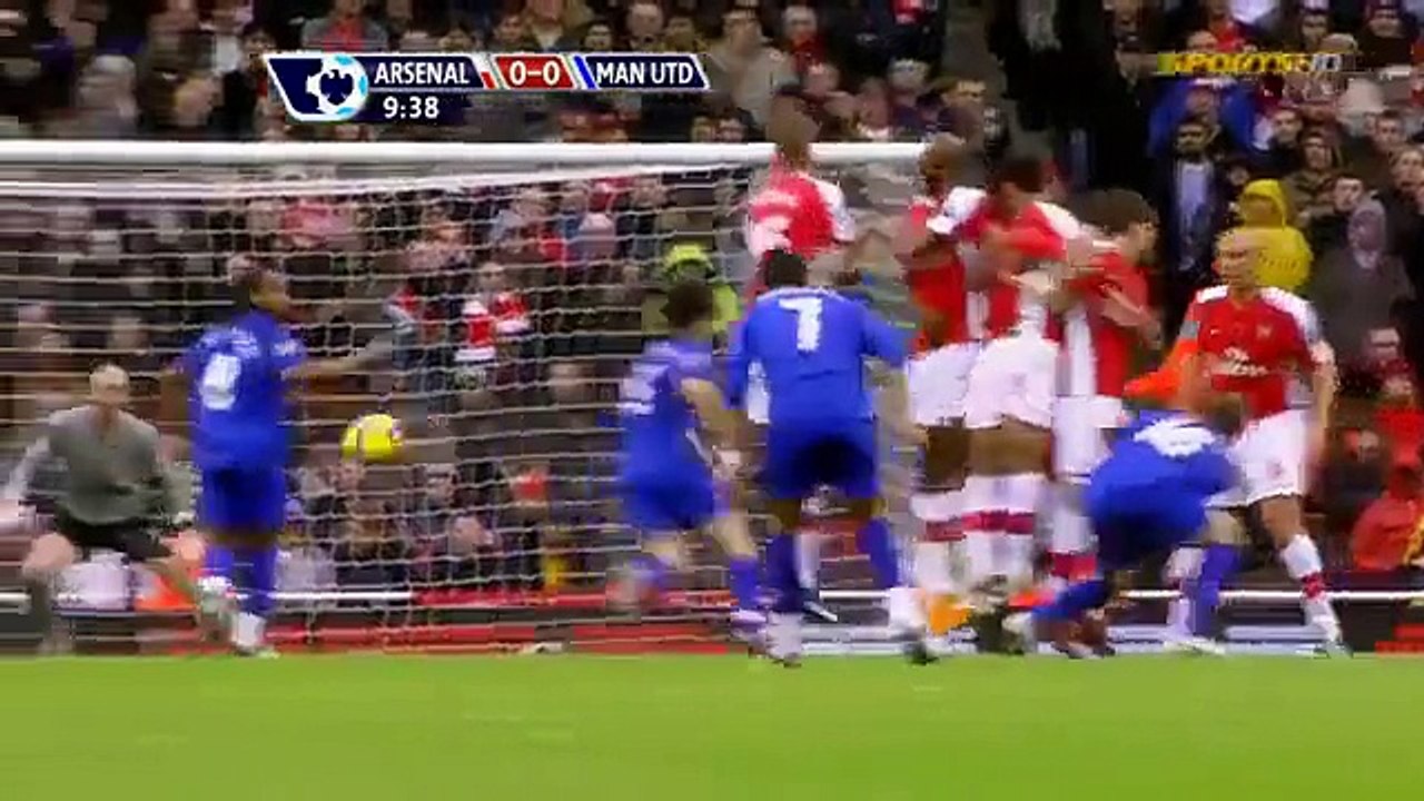 Cristiano Ronaldo Vs Arsenal Away HD 720p (08 - 11 - 2008) - English Commentary -npmake