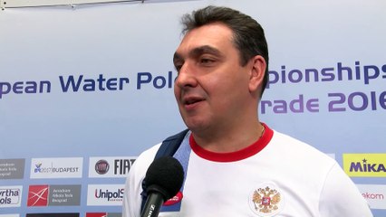 Interviews after Russia won by 22:2 against Germany – Women Ranking Round, Belgrade 2016 European Championships
