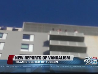 Alcohol bottles and more thrown at the Islamic Center...again