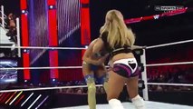 WWE RAW 01.19.15 Paige & Natalya vs. Summer Rae & Alicia Fox (720p)