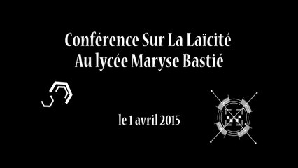 Conférence LAICITE_TableRonde1-Avril2015-LMB