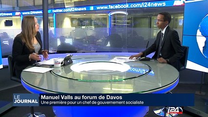 L'Europe au coeur de la visite de M. Valls à Davos