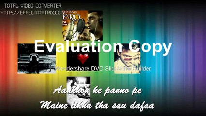 Mein Hoon Hero Tera Song