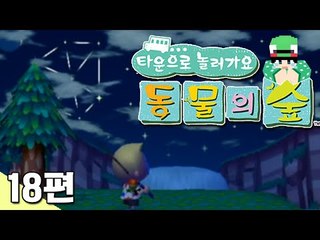 [루태] 별자리를 만들었어요! 타운으로 놀러 가요 동물의 숲 18편 닌텐도 wii