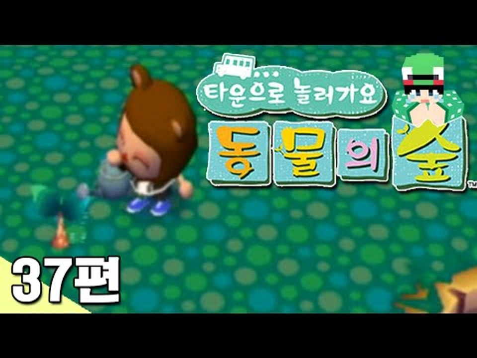 [루태] 새로운 과일을 심어요! 타운으로 놀러 가요 동물의 숲 37편 닌텐도 wii