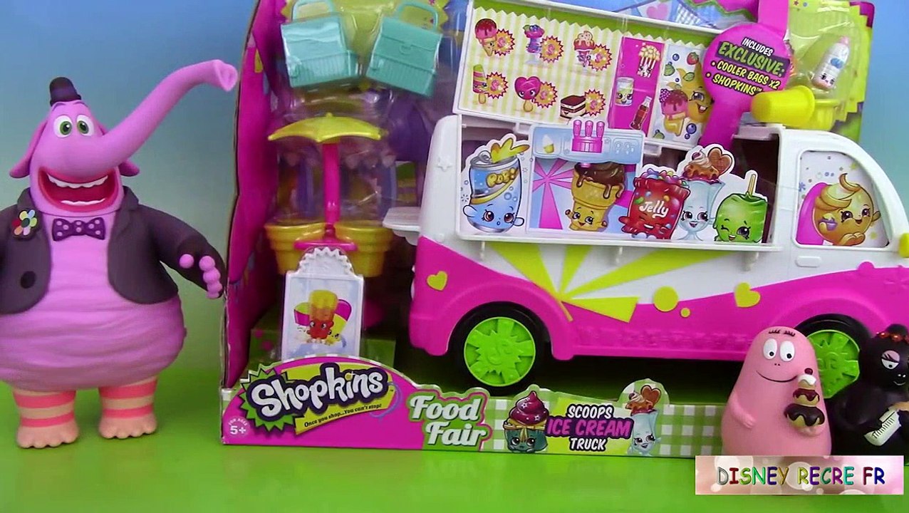 Shopkins Scoops Ice Cream Truck Season 3 Camion Glacier Crème Glacée