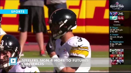 Steelers sign 4 more to futures contracts