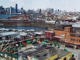 some green buildings in New York