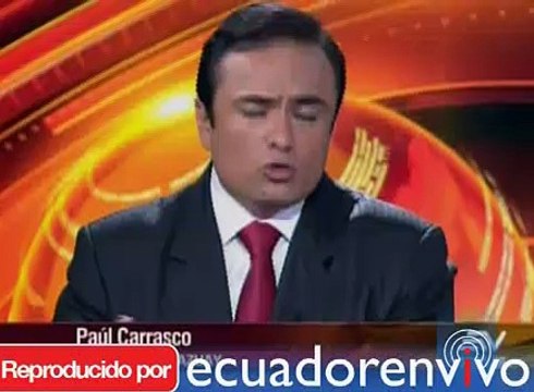 Apoyar al candidato de Alianza País, ni en sombras , dice Paúl Carrasco