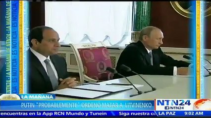 Investigación indica que el asesinato del exespía Alexander Litvinenko pudo ser aprobado por Vladímir Putin