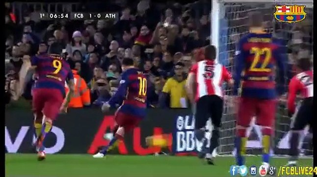 FC Barcelona vs Athletic Bilbao  6-0 All Goals 17-01-2016 (Latest Sport)