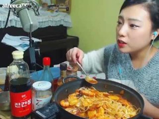 터민 새우찜 먹방 (요리방송)