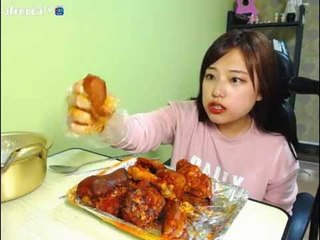 터민 불족발 먹방
