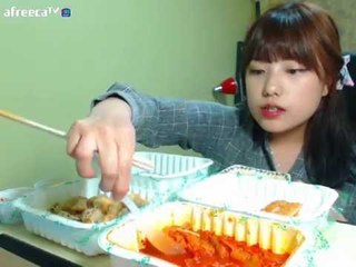 터민 국수나무 김치나베+물냉면+미니만두샐러드 먹방
