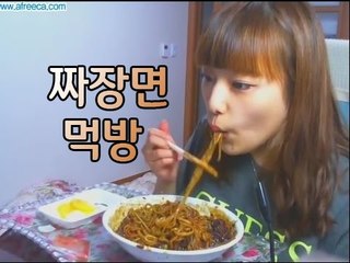 터민 짜장면 먹방!! 야식은 짜장면 (jajangmyeon)