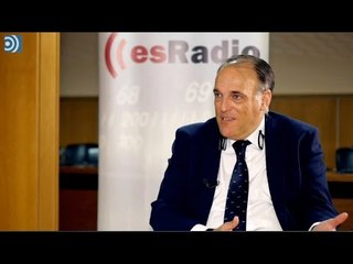 Entrevista a Javier Tebas: ""Zidane debe denunciar a la FIFA"