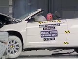 2008 Chrysler Sebring convertible moderate overlap IIHS crash test