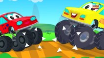 Monster Truck Songs | Rig A Jig Jig | Nursery Rhymes For Kids And Babies