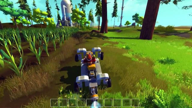 Scrap Mechanic Gameplay - Building A Transforming Movable House! (Scrap Mechanic Highlights)